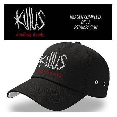 Gorra negra "Logo Devilish Deeds"