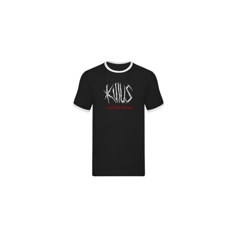 Camiseta con ribete "Logo Devilish...
