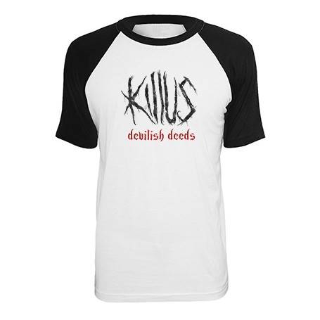 Camiseta ranglan "Logo Devilish Deeds"
