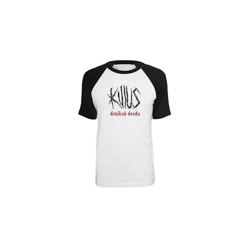 Camiseta ranglan "Logo Devilish Deeds"