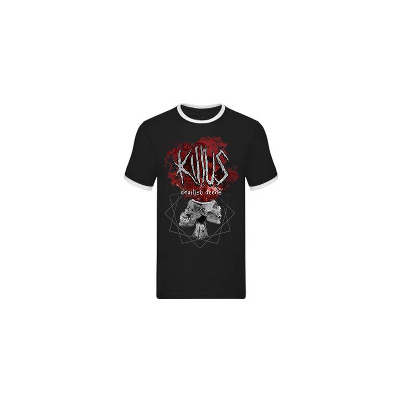 Camiseta con ribete "Portada Devilish...