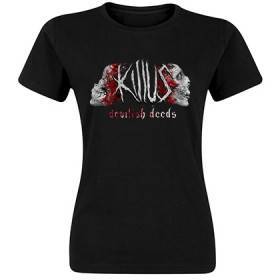 Camiseta "Calaveras Devilish Deeds"