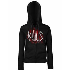 Sudadera cremallera "Logo Sangre"