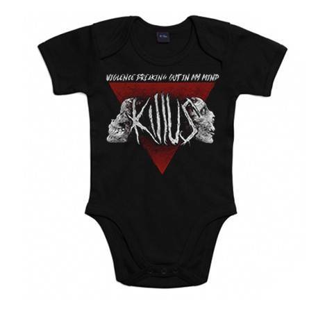 Body bebé color liso "Violence"