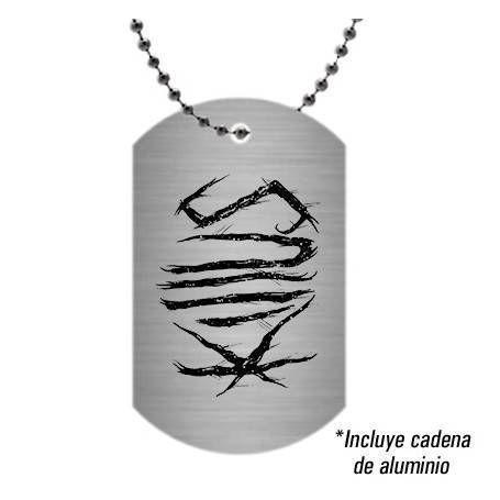 Colgante/Placa aluminio "Logotipo"