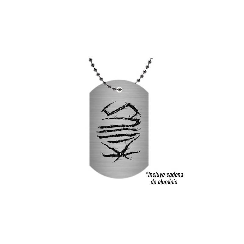 Colgante/Placa aluminio "Logotipo"