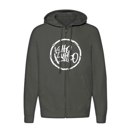 Sudadera cremallera "Logotipo"