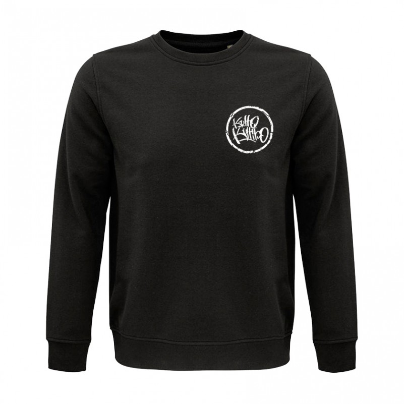 Sudadera de algodón orgánico "Logo...