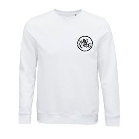 Sudadera de algodón orgánico "Logo pequeño"