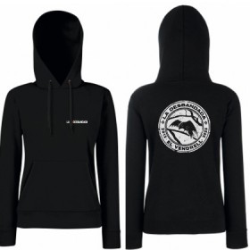 Sudadera "La Desbandada" + "Logo blanco" trasera