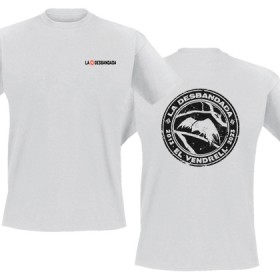 Camiseta "La Desbandada" + "Logo negro" trasera