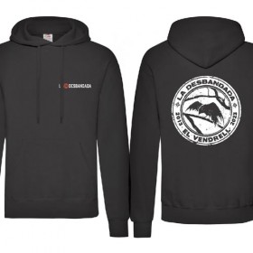 Sudadera "La Desbandada" + "Logo blanco" trasera