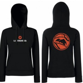 Sudadera "La Desbandada" + "Logo naranja" trasera