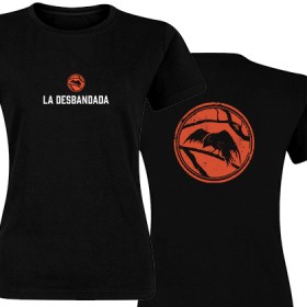 Camiseta "La Desbandada" + "Logo naranja" trasera