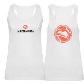 Camiseta "La Desbandada" + "Logo naranja" trasera