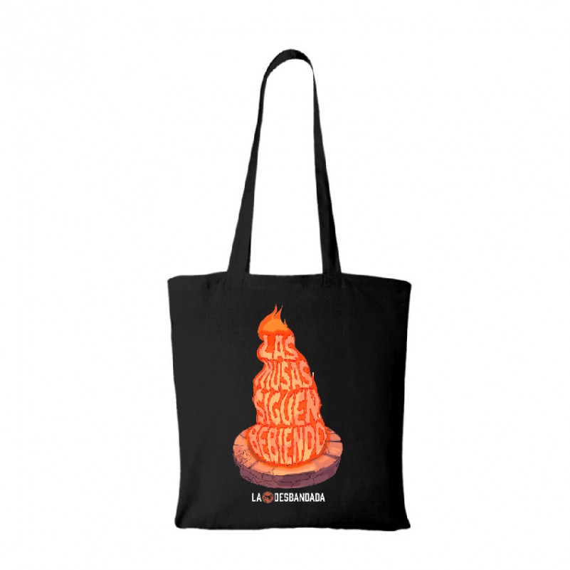 Bolsa de tela "Hoguera las musas"