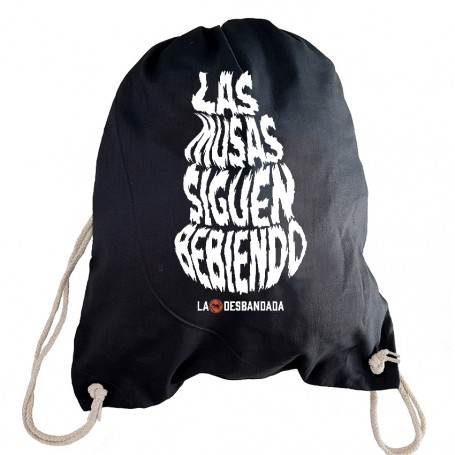 Mochila "Las musas siguen bebiendo" 2