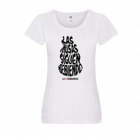 Camiseta "Las musas siguen bebiendo"
