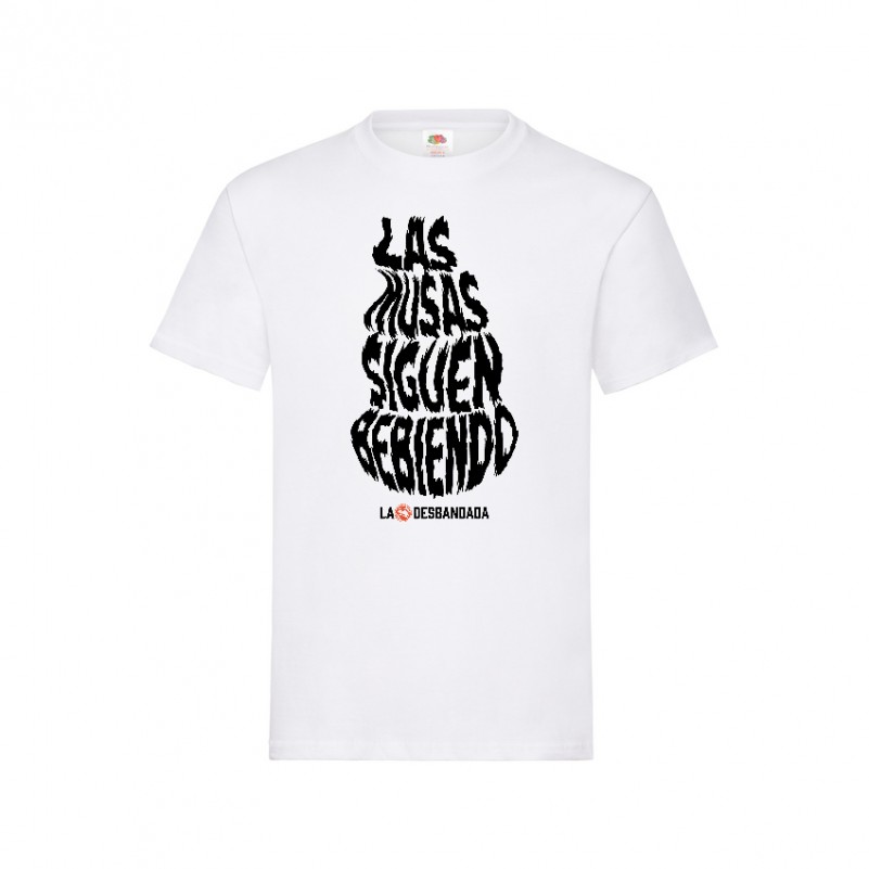 Camiseta "Las musas siguen bebiendo"