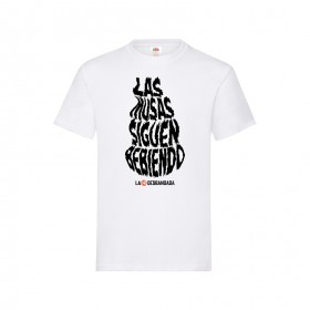 Camiseta "Las musas siguen bebiendo"