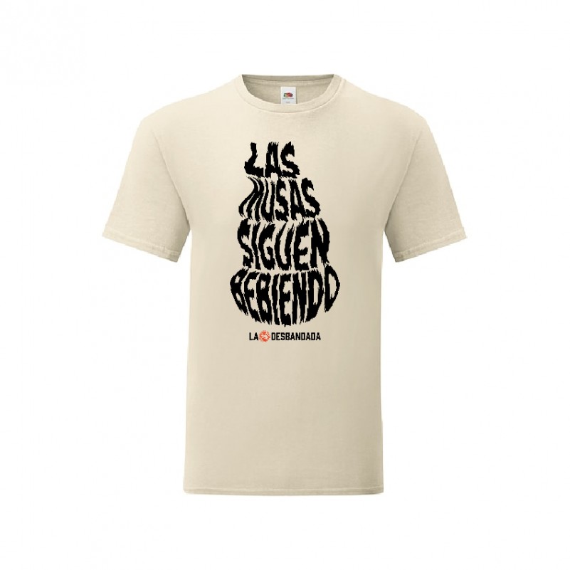 Camiseta "Las musas siguen bebiendo"