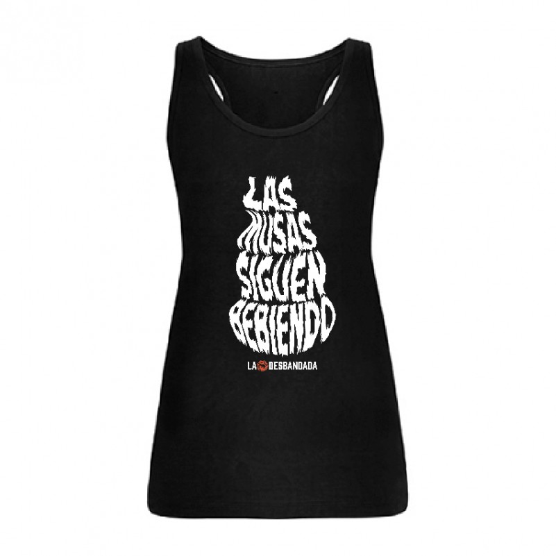 Camiseta "Las musas siguen bebiendo"
