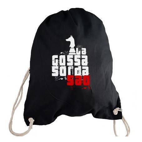 Mochila negra "Logo Saó"