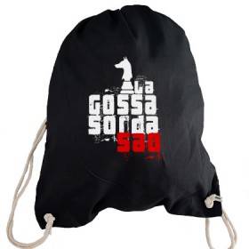 Mochila negra "Logo Saó"