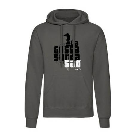 Sudadera chico verde oscuro "Logo Saó" 2