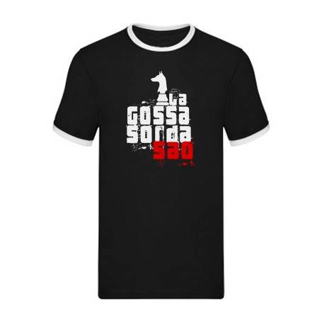 Camiseta con ribete "Logo Saó"