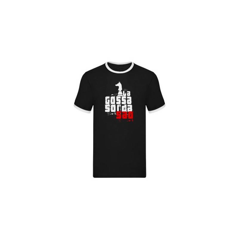 Camiseta con ribete "Logo Saó"