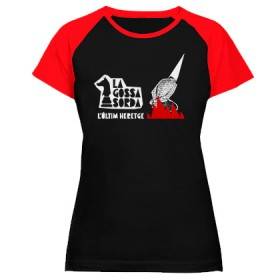 Camiseta ranglan mangas rojas "Portada l´Ultim Heretge"