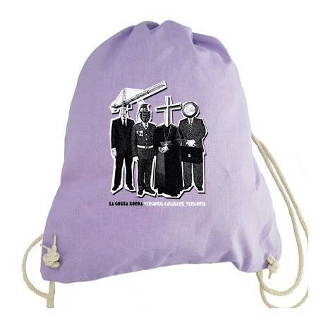 Mochila lila  "Vergonya