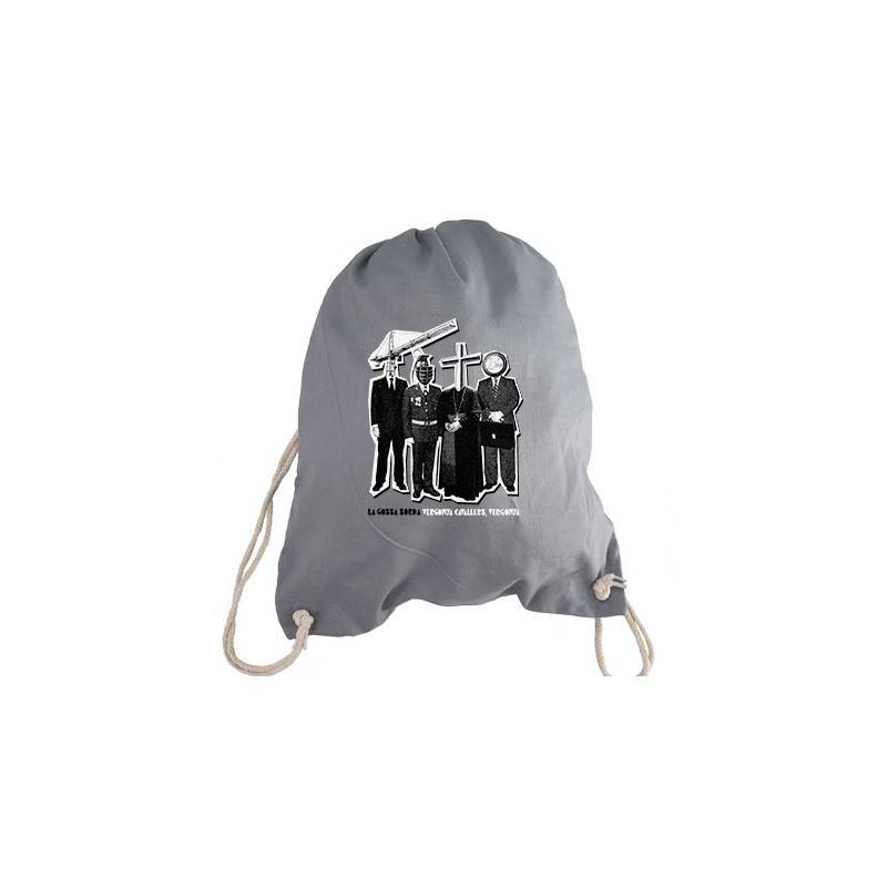 Mochila gris "Vergonya
