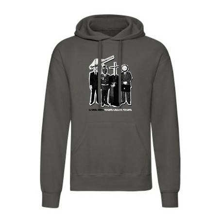 Sudadera verde oscuro chico "Vergonya" 2