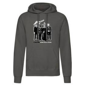 Sudadera gris chico "Vergonya"