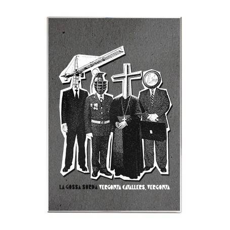 Imán acrílico "Vergonya"