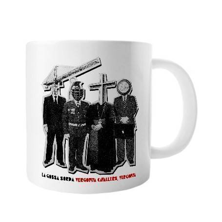 Taza cerámica "Vergonya"