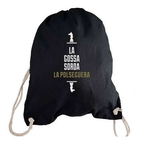 Mochila roja "Logo La Polseguera" 2