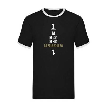 Camiseta con ribete "Logo La Polseguera"