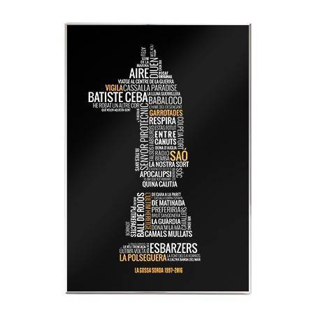 Imán acrílico "Cançons"