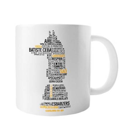 Taza cerámica "Cançons"