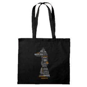 Bolsa de tela negra "Cançons"