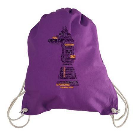 Mochila morada "Cançons"