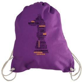 Mochila morada "Cançons"