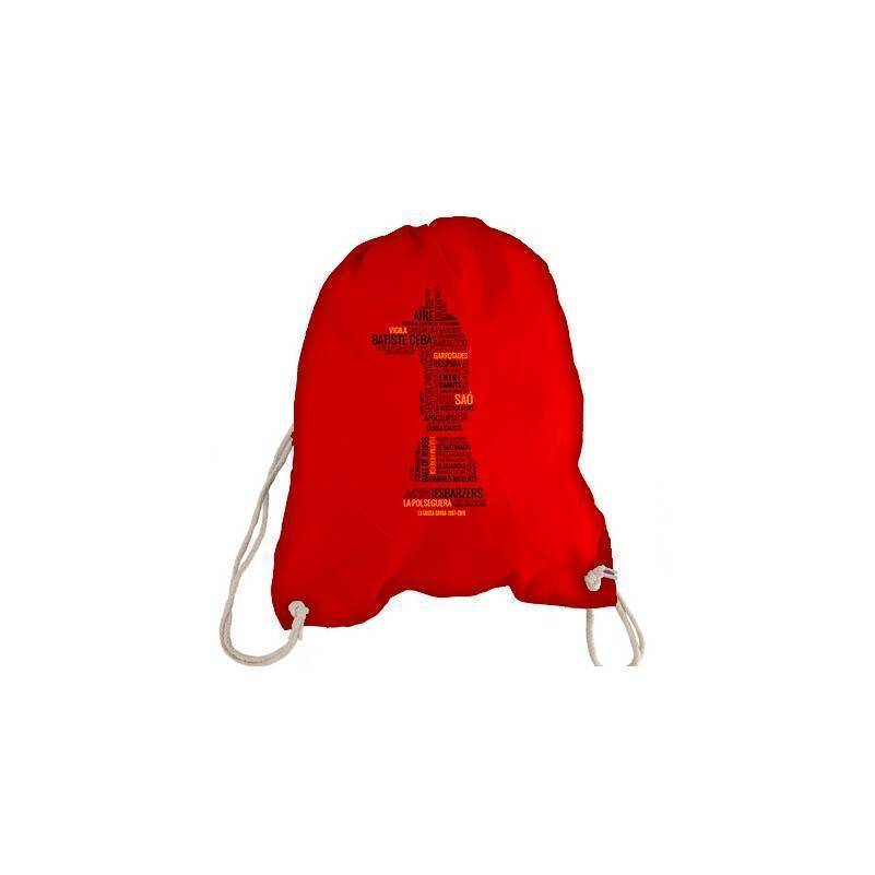 Mochila roja "Cançons"