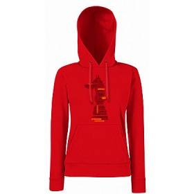 Sudadera roja chica "Cançons"