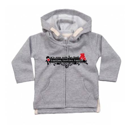 Sudadera bebé "T’estime, T'estimo, T’estim" 2