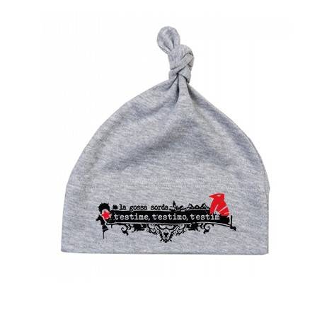 Gorro-nudo bebe "T’estime, T'estimo, T’estim"