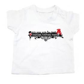 Camiseta bebé "T’estime, T'estimo, T’estim"